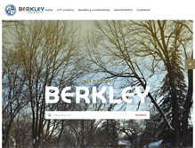 Tablet Screenshot of berkleymich.org